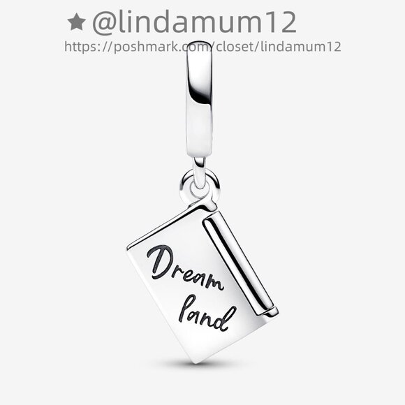 Pandora Openable Passport Dangle Charm - Picture 2 of 5